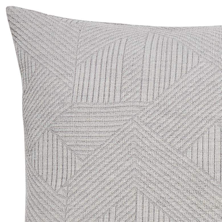 Image 2 Park Gray Fabric 26" Square Euro Sham more views