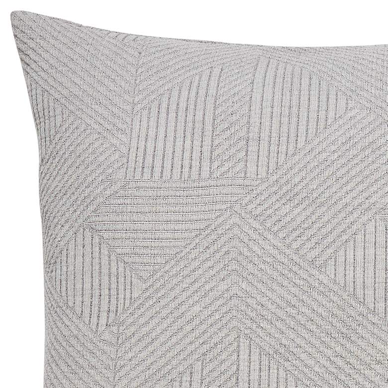 Image 2 Park Gray Fabric 26 inch Square Euro Sham more views