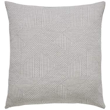 Park Gray Fabric 26" Square Euro Sham