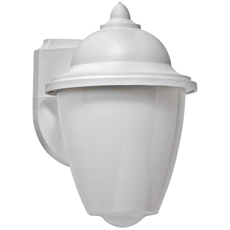 Image 1 Park Point White Outdoor Wall Lantern