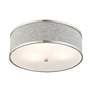 7_Park Ridge 15" Wide Brushed Nickel Drum Ceiling Light more views