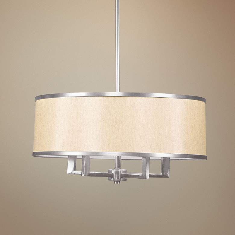 Image 1 Park Ridge 18" Wide Brushed Nickel Pendant Light