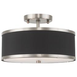 Park Ridge 2 Light Brushed Nickel Ceiling Mount