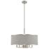 Park Ridge 24" Wide Brushed Nickel 7-Light Drum Chandelier
