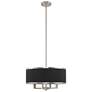 2_Park Ridge 4 Light Brushed Nickel Pendant Chandelier