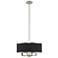 Park Ridge 4 Light Brushed Nickel Pendant Chandelier