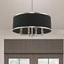 1_Park Ridge 4 Light Brushed Nickel Pendant Chandelier