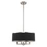 3_Park Ridge 4 Light Brushed Nickel Pendant Chandelier more views