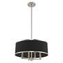 5_Park Ridge 4 Light Brushed Nickel Pendant Chandelier more views