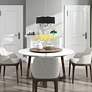 6_Park Ridge 4 Light Brushed Nickel Pendant Chandelier more views