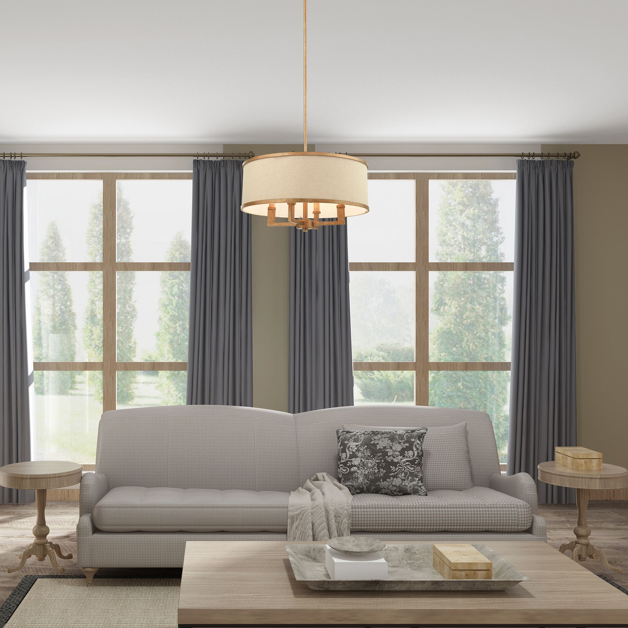 Park Ridge 4-Light Ceiling Pendant
