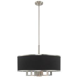 Park Ridge 7 Light Brushed Nickel Pendant Chandelier
