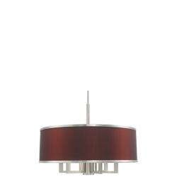 Park Ridge 7 Light Brushed Nickel Pendant Chandelier