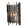 4_Park Row 1-Lt Sconce - Matte Black/French Gold more views