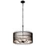 3_Park Row 6-Lt Pendant - Matte Black/French Gold more views