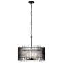 4_Park Row 6-Lt Pendant - Matte Black/French Gold more views