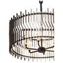 5_Park Row 6-Lt Pendant - Matte Black/French Gold more views