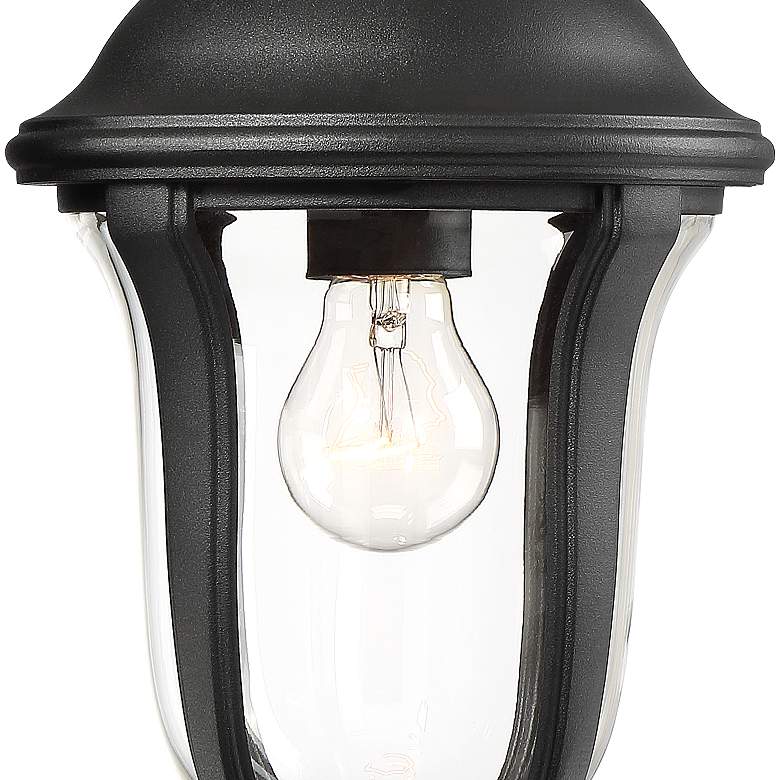 Image 4 Park Sienna 16 3/4" High Black Outdoor Wall Light Set of 2 more views