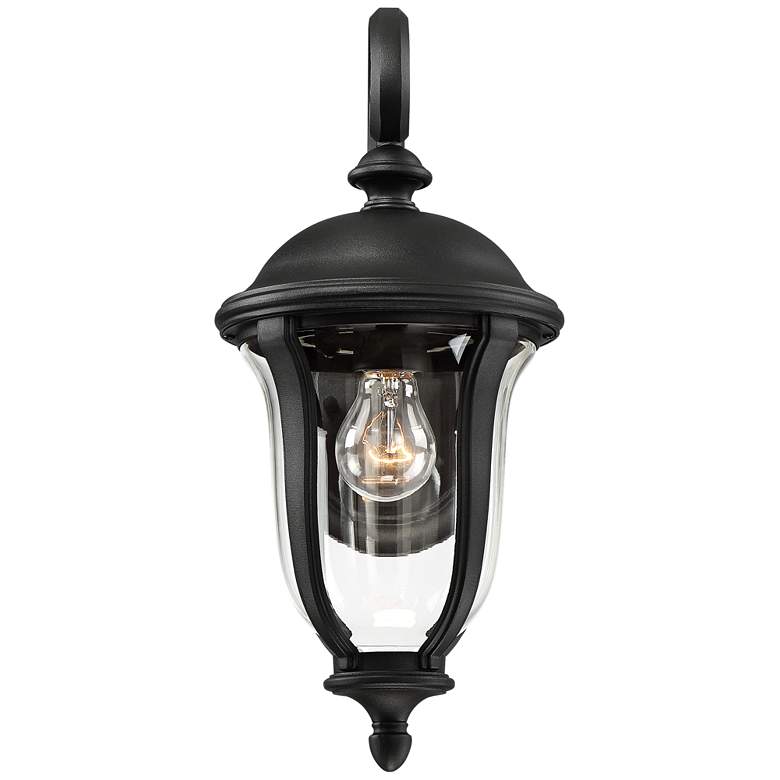 Image 6 Park Sienna 16 3/4" High Black Outdoor Wall Light Set of 2 more views