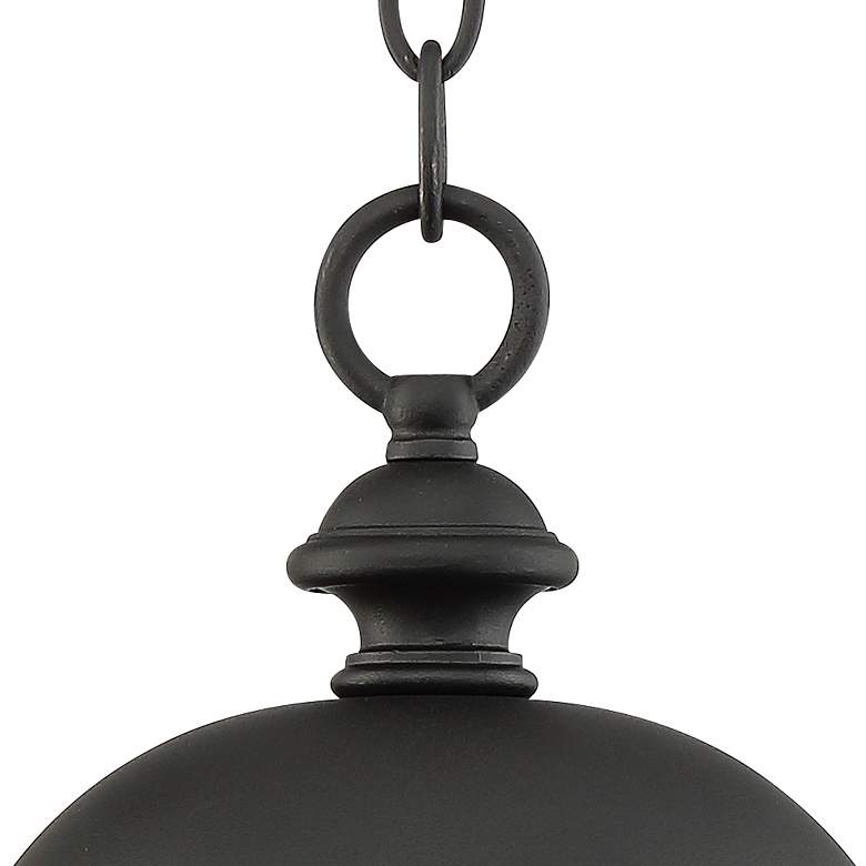 Image 4 Park Sienna 20" High Traditional Black Finish Outdoor Hanging Light more views