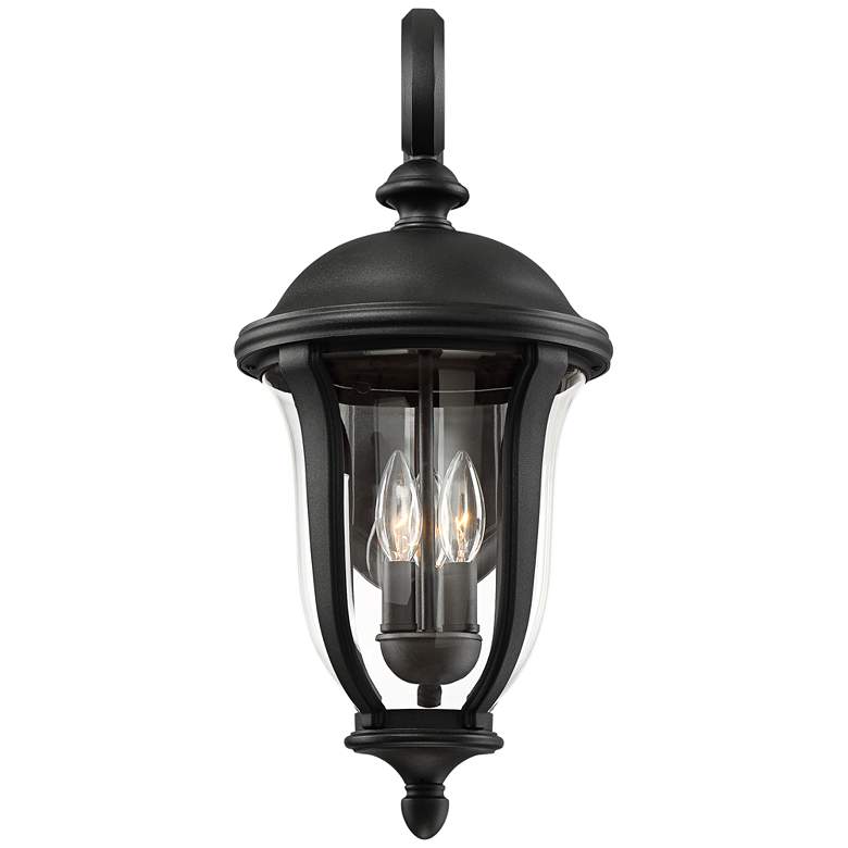Image 6 Park Sienna 22 1/4 inch High Downbridge Arm Outdoor Wall Light more views