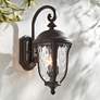 Park Sienna 22 1/4" High Downbridge Bronze Outdoor Wall Light