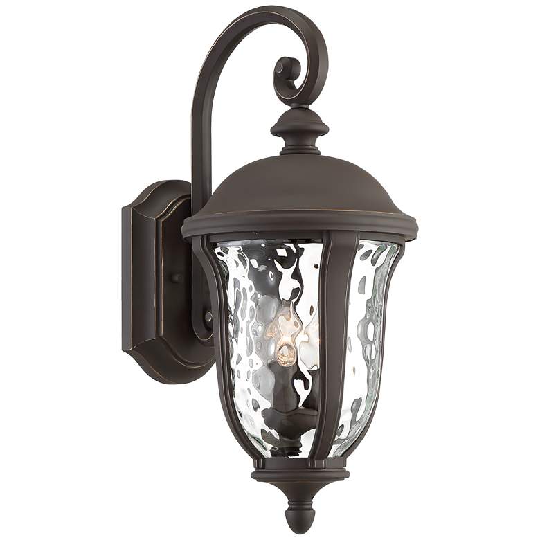 Image 6 Park Sienna 22 1/4" High Downbridge Bronze Outdoor Wall Light more views