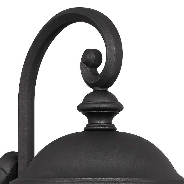 Image 4 Park Sienna 27" High Black Double Arm Outdoor Wall Light more views