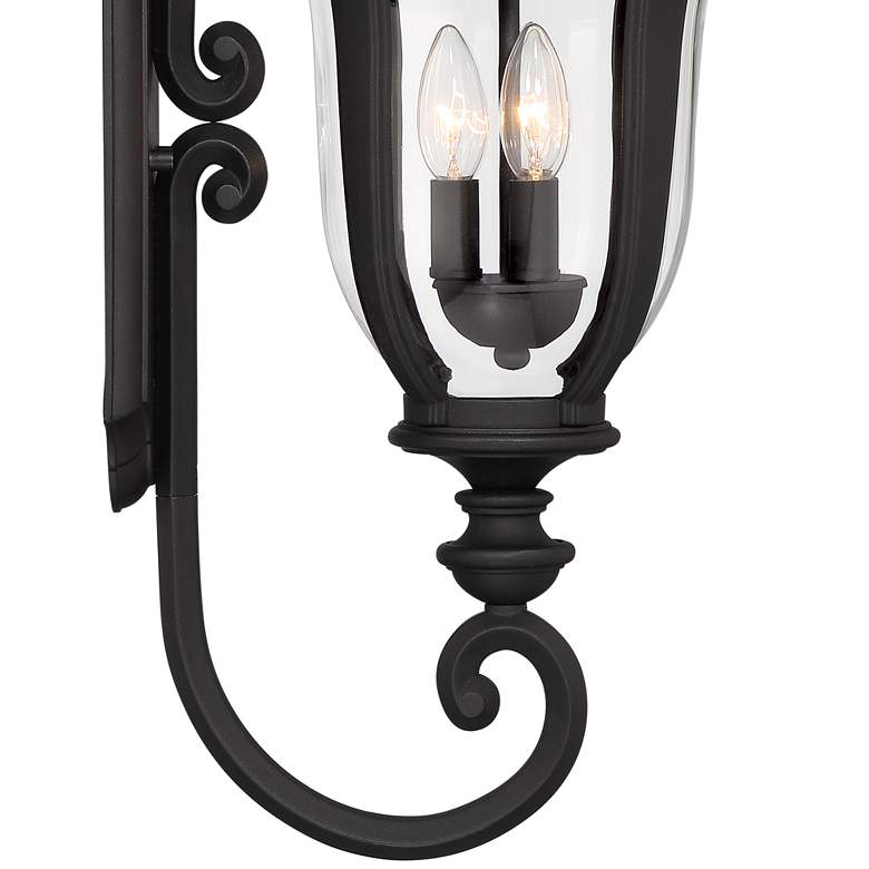 Image 5 Park Sienna 27" High Black Double Arm Outdoor Wall Light more views