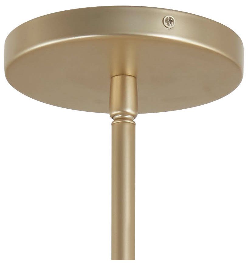 Park Slope 25" Wide Nouveau Gold 5-Light Pendant