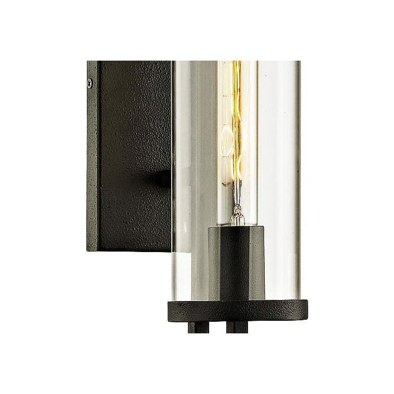 Image 2 Park Slope 26" High Forged Iron Outdoor Wall Light more views