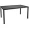 Park Terrace Charcoal Weave Rectangle Patio Dining Table
