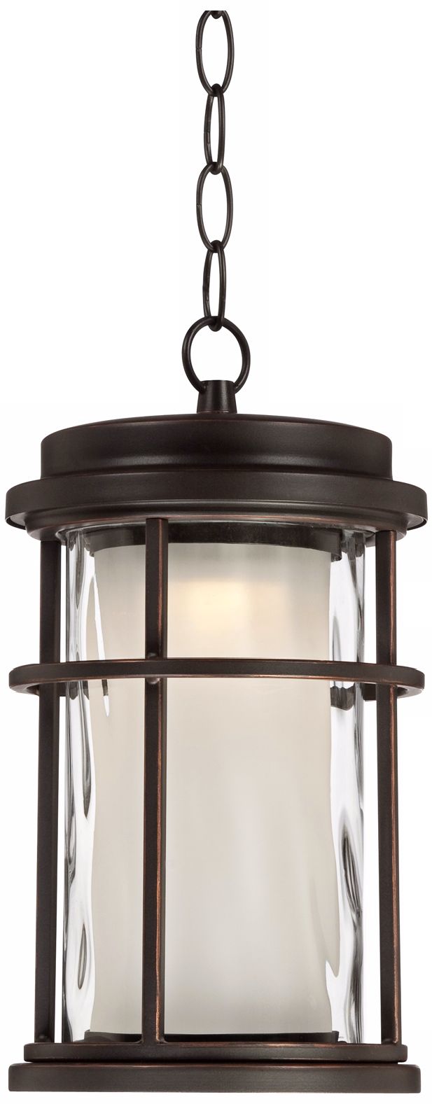 Park View Bronze 13" High LED Hanging Outdoor Light