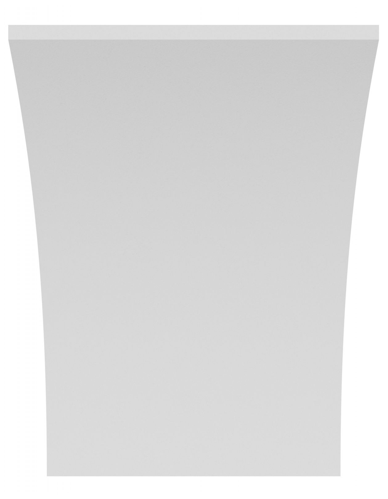 Parker 11"H LED Wall Sconce in Paintable White Plaster