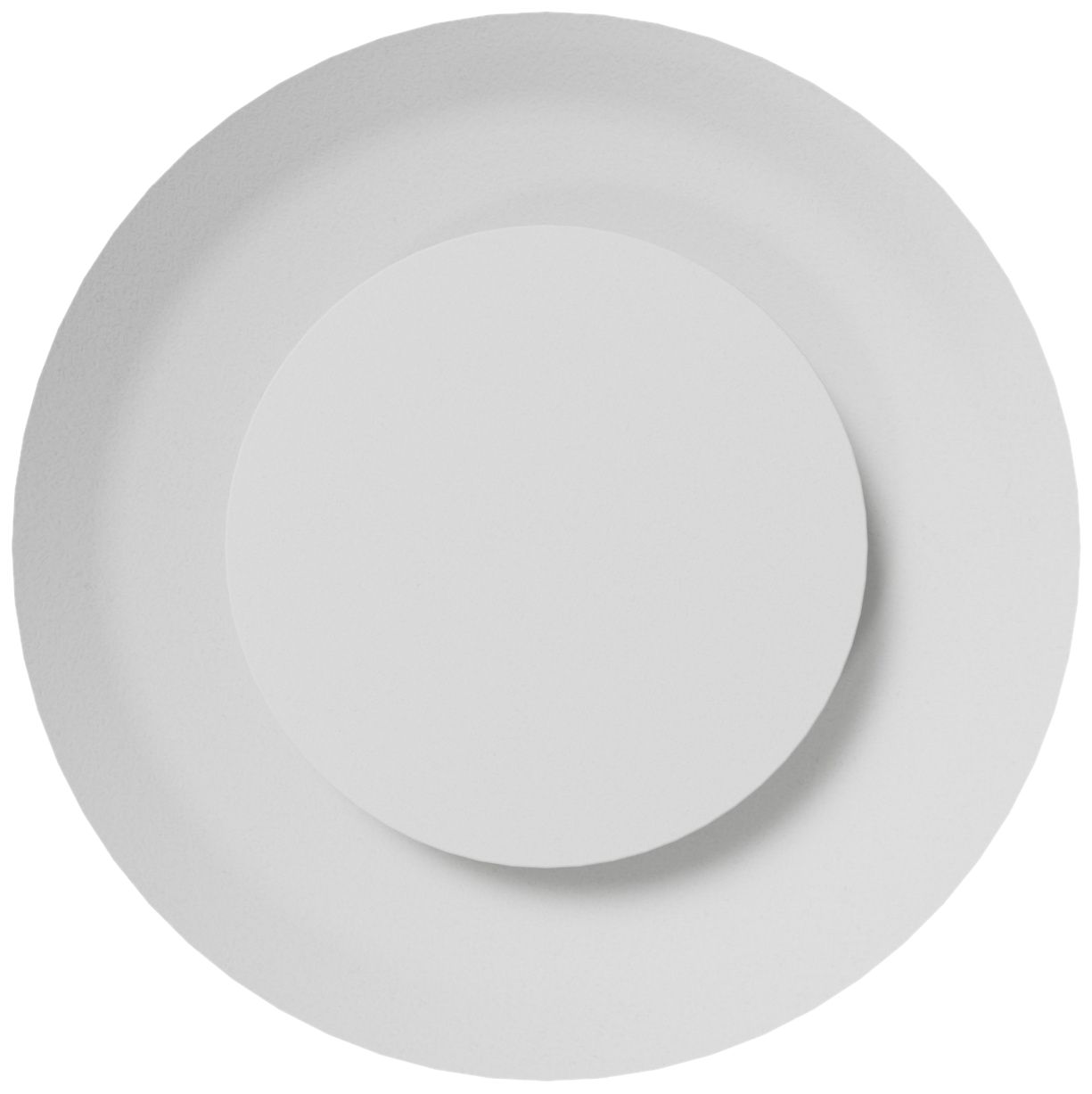 Parker 11"W LED Wall Sconce in Paintable White Plaster