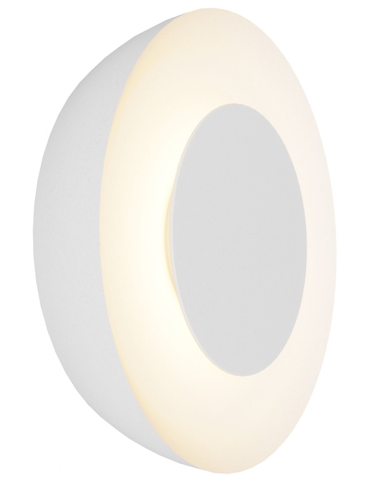 Image 3 Parker 11"W LED Wall Sconce in Paintable White Plaster more views