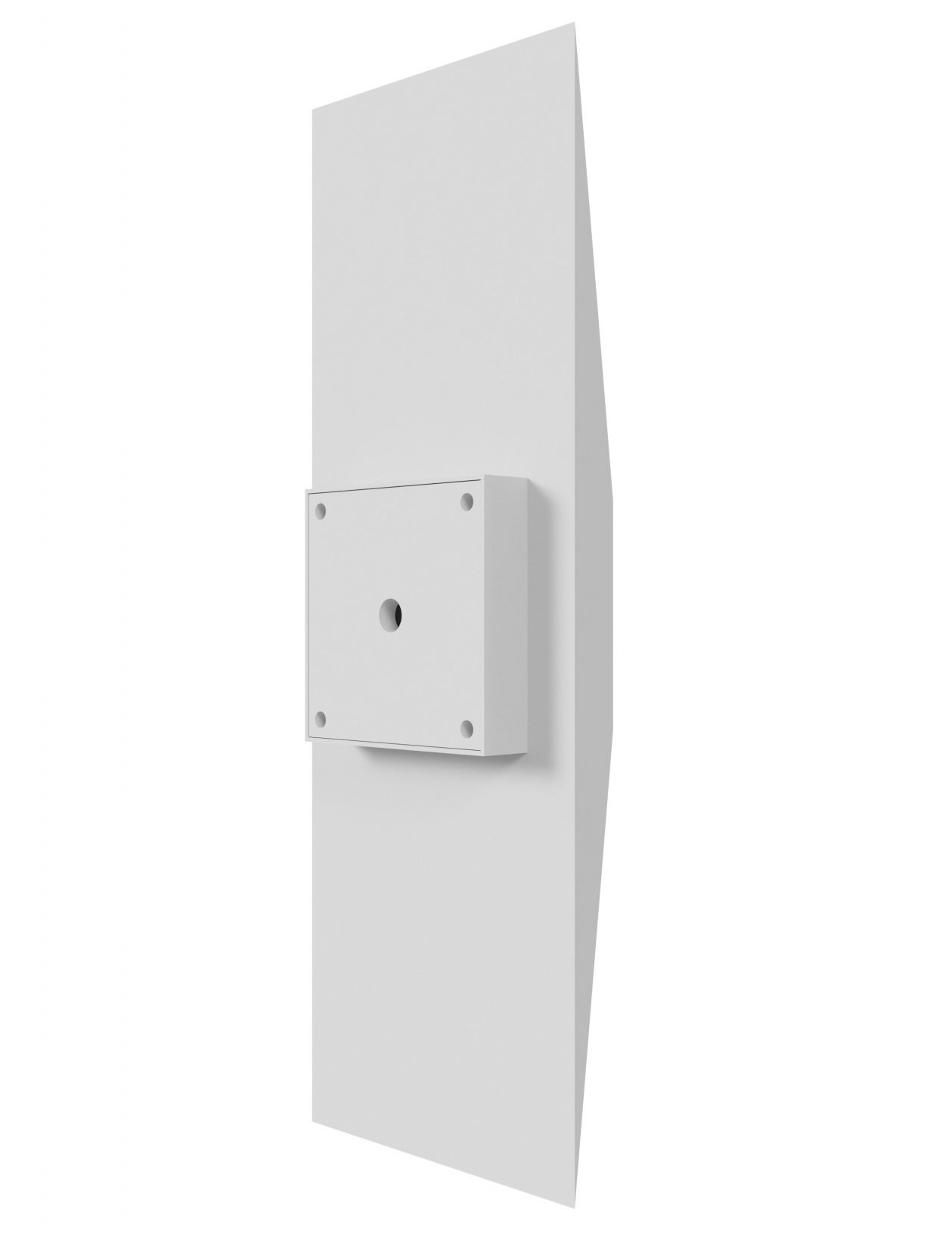 Image 4 Parker 18"H LED Wall Sconce in Paintable White Plaster more views
