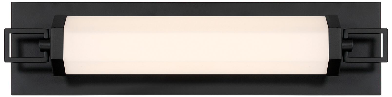Parker 18" LED Bathroom Vanity Light in Black Lustre