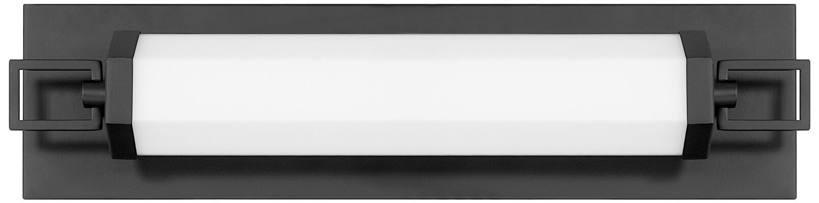 Image 3 Parker 18" LED Bathroom Vanity Light in Black Lustre more views