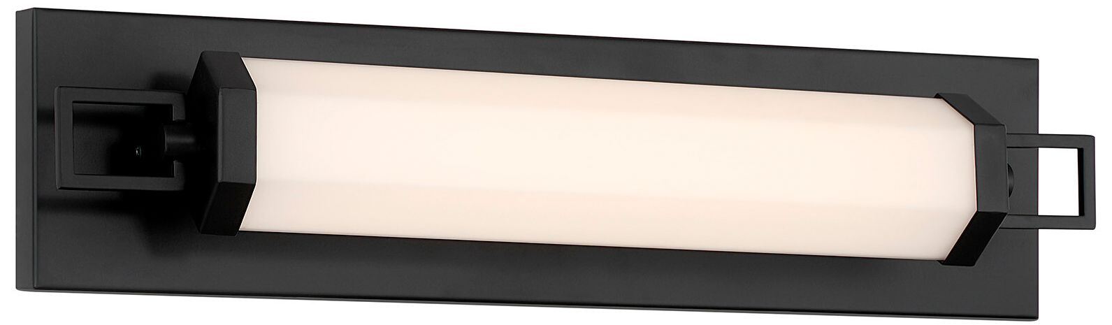 Image 4 Parker 18" LED Bathroom Vanity Light in Black Lustre more views