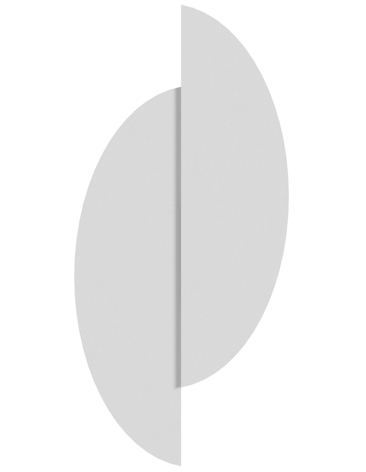 Parker 20"H LED Wall Sconce in Paintable White Plaster