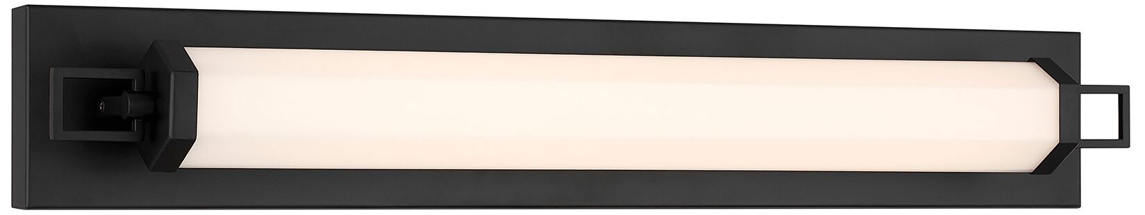 Image 4 Parker 28" LED Bathroom Vanity Light in Black Lustre more views