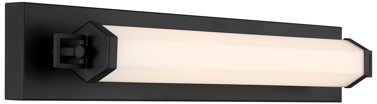 Image 5 Parker 28" LED Bathroom Vanity Light in Black Lustre more views