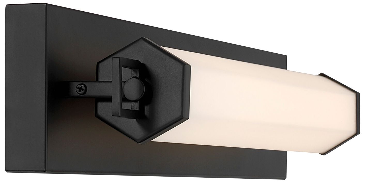 Image 6 Parker 28" LED Bathroom Vanity Light in Black Lustre more views