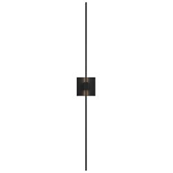 Parker 41 1/4" High Coal 2-Light LED Wall Sconce