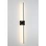 4_Parker 41 1/4" High Coal 2-Light LED Wall Sconce more views