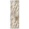 Parker Abstract Indoor Ivory Area Rug 3704F 2'-6" x 8'