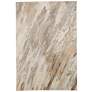 Parker Abstract Indoor Ivory Area Rug 3704F 3'-9" x 5'-7"