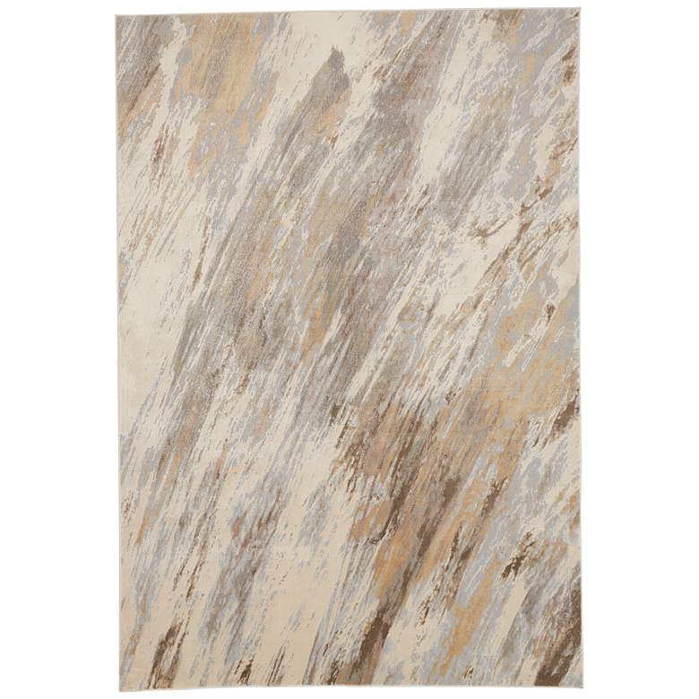 Image 1 Parker Abstract Indoor Ivory Area Rug 3704F 7'-9" x 10'