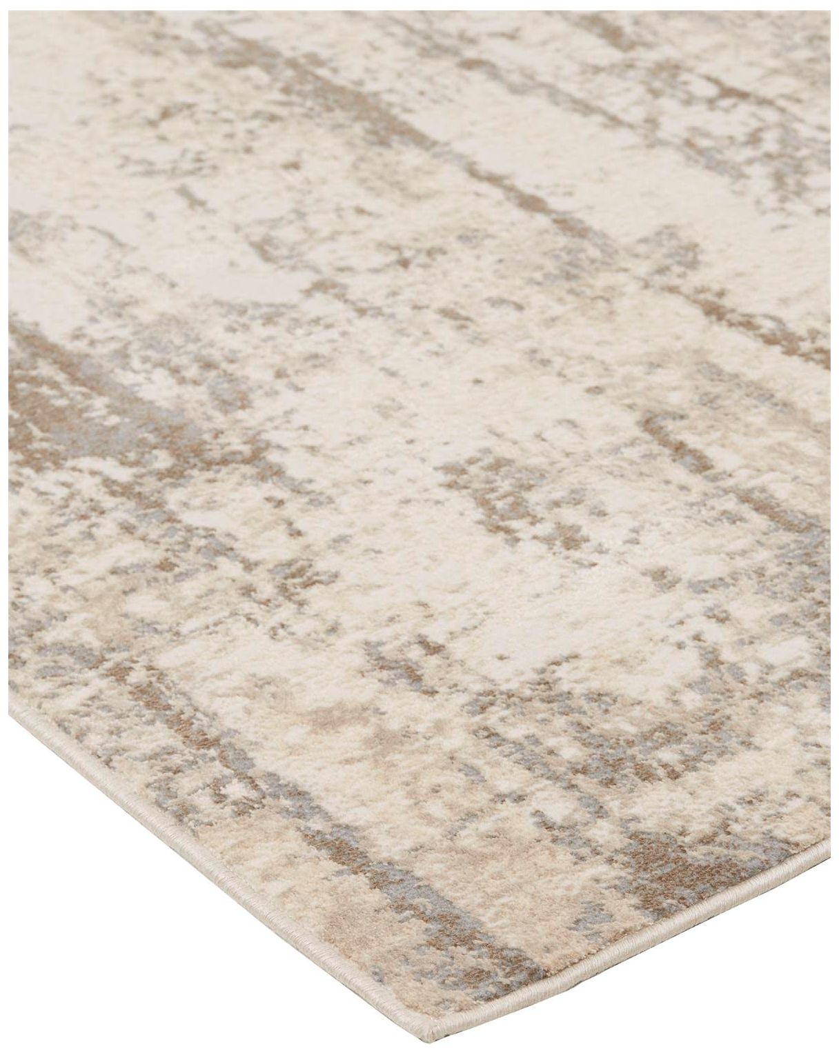 Image 3 Parker Abstract Indoor Ivory Area Rug 3719F 7'-9" x 7'-9" Round more views